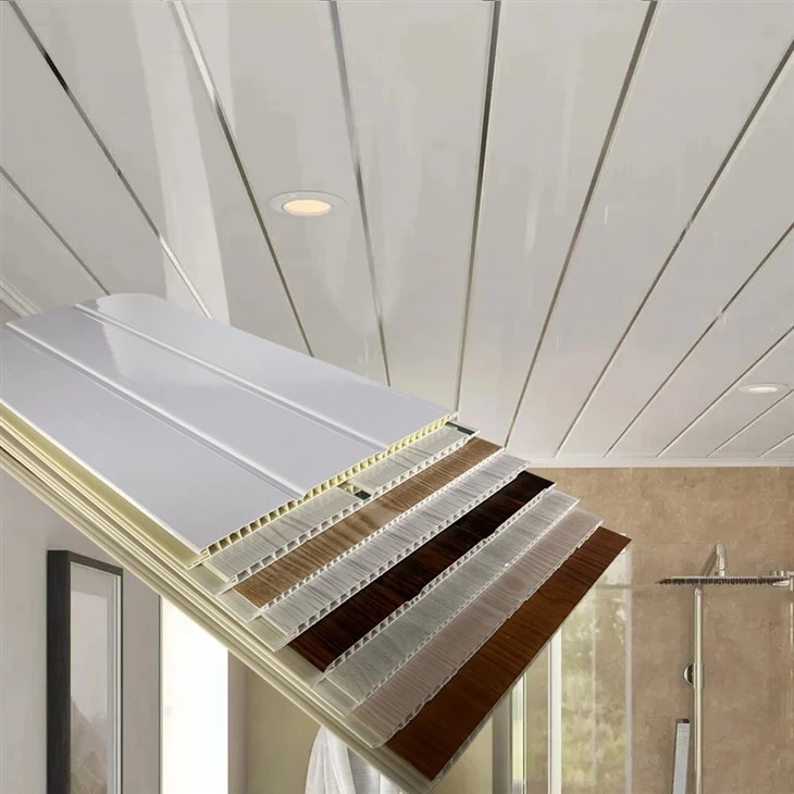 Painéal uasteorainn PVC Seomra Folctha